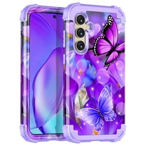 Casetego for Samsung Galaxy S24 Plus 5G Case,Heavy Duty Shockproof Full Protection Hard Plastic Bumper+Soft Silicone Rubber Protective Girl Cover,Romantic