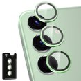 thumbnail image 1 of Casetego for Samsung Galaxy S25 Plus Camera Lens Protector, Individual Metal Ring Tempered Glass Lens Cover,[Strong Adsorption] Scratch Resistant Ultra-Thin HD Clear Lens Cover,1 Set-Green, 1 of 5