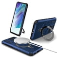 thumbnail image 1 of Casetego for Samsung Galaxy S23 FE Case,Rugged Heavy Duty Shockproof Protective with Magnetic Ring Kickstand Phone Cover,Blue, 1 of 1