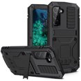 thumbnail image 1 of Casetego for Samsung Galaxy S23 Plus Case,Built in Kickstand Heavy Duty Military Grade Rugged Shockproof Protective Cover,Black, 1 of 8