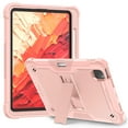 thumbnail image 1 of Casetego for iPad Pro 11 Inch Case M4 (2024) 5th Generation with Pencil Holder & Kickstand, Heavy Duty Military Grade Full-Body Shockproof Rugged Protective Cover for iPad Pro 11 Inch M4,Rose Gold, 1 of 7