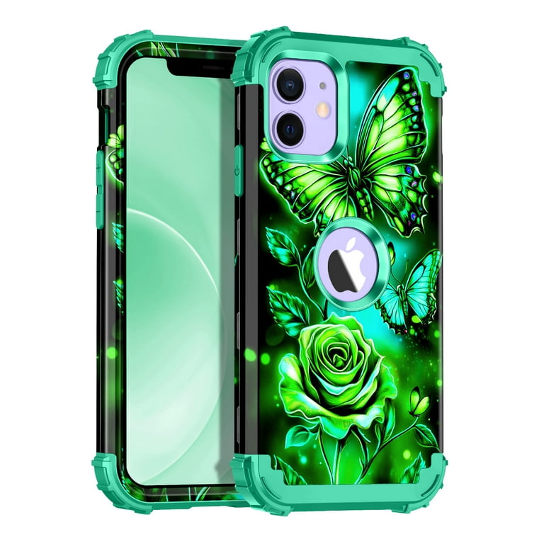 Casetego for iPhone 12 Case,iPhone 12 Pro Case,Glow in The Dark