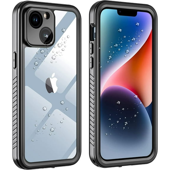 Casetego for iPhone 14 Case,IP68 Waterproof Dustproof Shockproof Phone Case with Rugged Full Body Protective and Built-in Screen Protector for Women Men