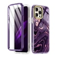 thumbnail image 1 of Casetego Shockproof Fashion Cell Phone Case for Apple iPhone 15 Pro Max, Deep Purple, 1 of 6