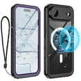 thumbnail image 1 of Casetego for iPhone Air Waterproof Case,Compatible with Mag-safe,with Built-in Screen Protector Full-Body Snowproof,Dustproof and Shockproof Protective Magnetic for iPhone Air 2025 Phone Case,Purple, 1 of 9