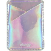 Casetify Womens Holographic Card Pocket Clip Case, Multicoloured,