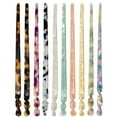 thumbnail image 1 of Casewin 10Pcs Acetate Hair Sticks, Tortoise Shell Hairpin Chopsticks, Hair Accessories Hair Pins Chinese Retro Hairpins Disk Hair, 1 of 5