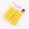 thumbnail image 1 of Casewin 12 Pieces Foam Sponge Hair Rollers - Soft Sleeping Hair Curlers Flexible Hair Styling Curlers Sponge Curlers for Hair Styling (Yellow), 1 of 5