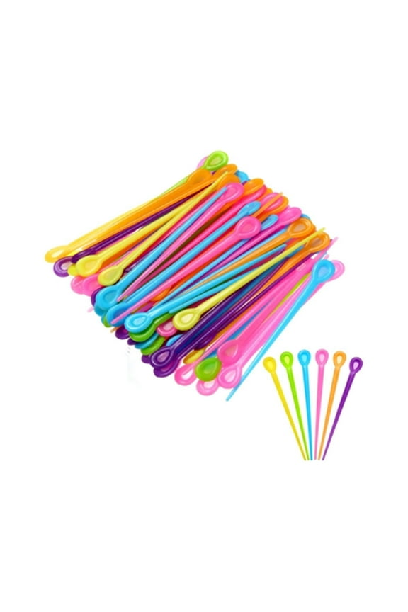 Casewin 180 Pieces Hair Roller Pins Plastic Pins Roller Picks for Fixed Old Fashioned Hair Rollers and Brush Roller Curlers Hair Styling Tool Needle Structure Knitting Tool (Random Color)