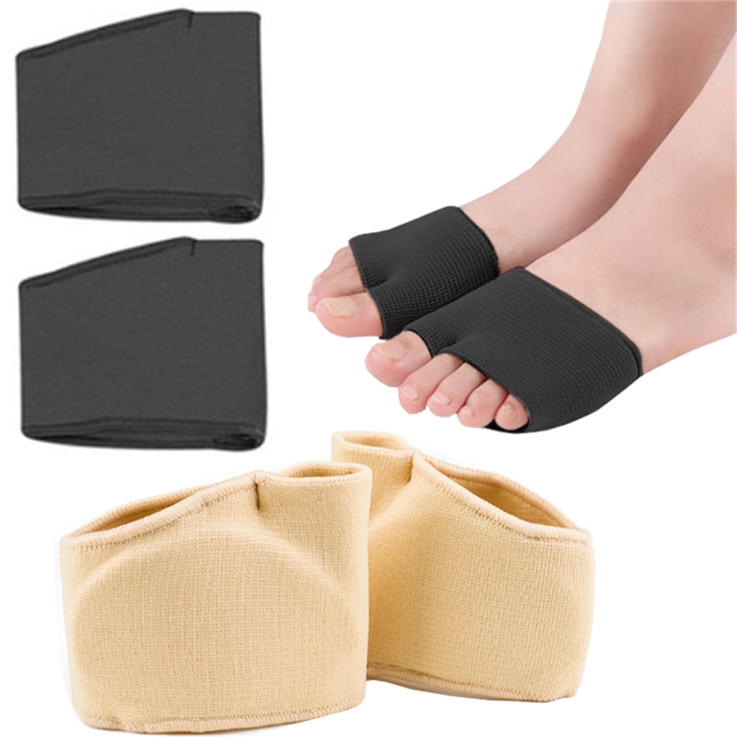 Casewin Metatarsal Pads for Women & Men - 2 Pairs Foot Cushion Gel ...