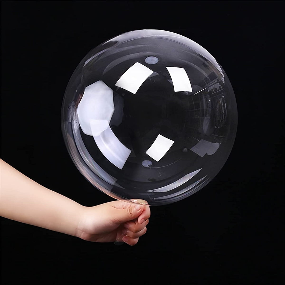 Party Decoration Wide Neck Bobo Balloon 20cm Christmas Money Balloon  Bouquet Stuffing Snack Candy Flower Wedding Bouquet Transparent Clear PVC  BallParty From Wanhaoseti, $13.52