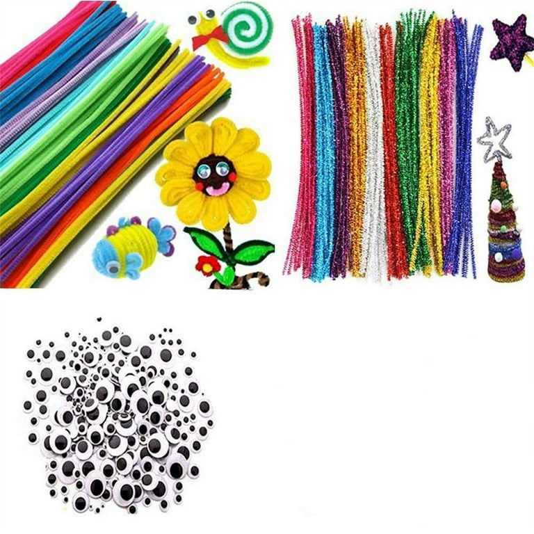 200+200) Arts And Crafts Supplies, Including 200 Pipe Cleaners And