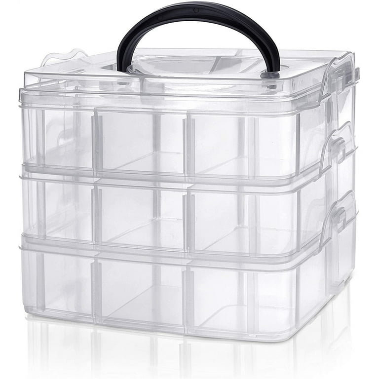 https://i5.walmartimages.com/seo/Casewin-3-Tier-Transparent-Stackable-Adjustable-Compartment-Slot-Plastic-Craft-Storage-Box-Organizer-Snap-lock-Tray-Container-18-Compartment-White_c31a2ffd-1f19-4833-b1a9-d3e6e958defb.962a8e2fc4080f5600f94eb82148edf2.jpeg?odnHeight=768&odnWidth=768&odnBg=FFFFFF