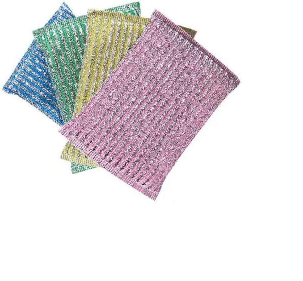 3pcs Non-Scratch Wire Dishcloth,Scouring Pad, Multipurpose Wire