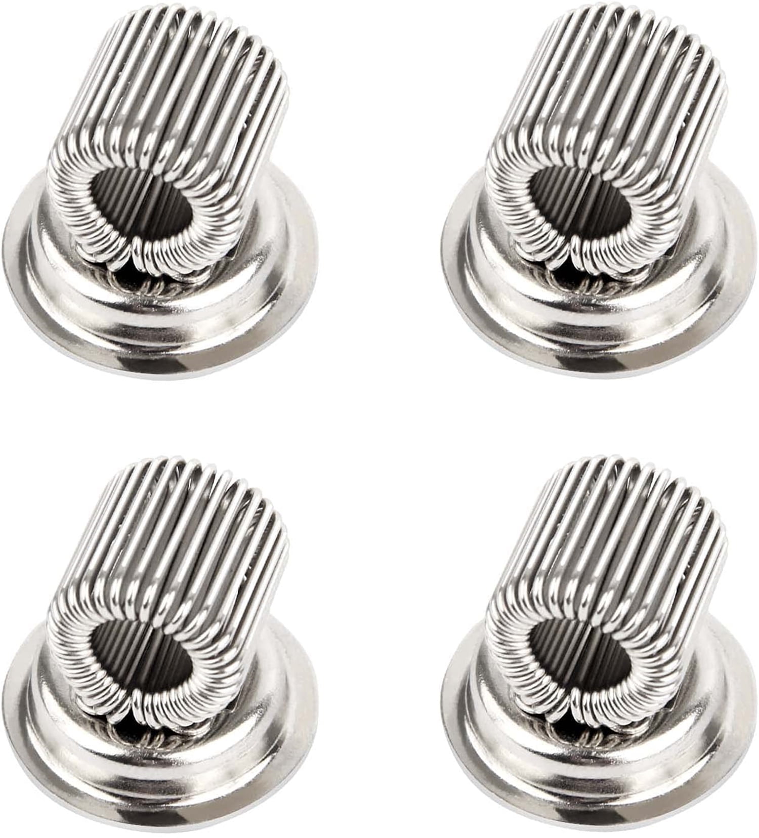 Casewin 4 Pcs Stainless Steel Single Pen Holder Clips- Self Adhesive ...