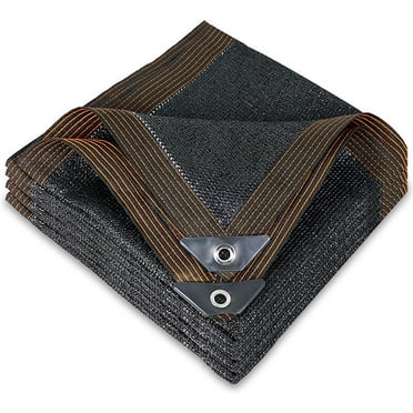 Casewin 6.5ft x 10ft 70% Black Sun Shade Net Plant Mesh Shade Cloth Sunblock UV Resistant Netting for Greenhouse&Garden