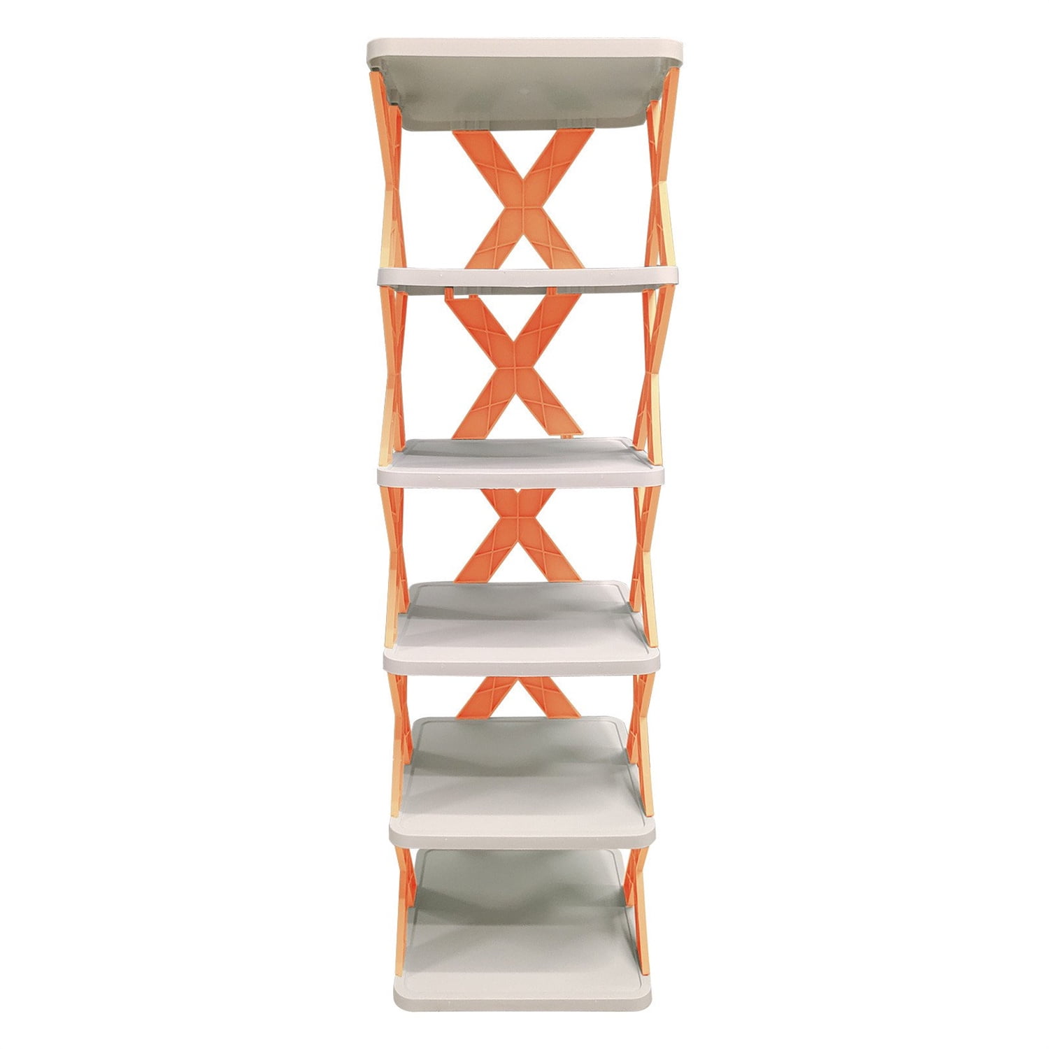 Baffect 8 Tier Shoe Rack, Free Standing Shoe Storage Organizer for Closet,  Plastic Stackable Shoe Storage Tower, Vertical Shoe Holder For Entryway