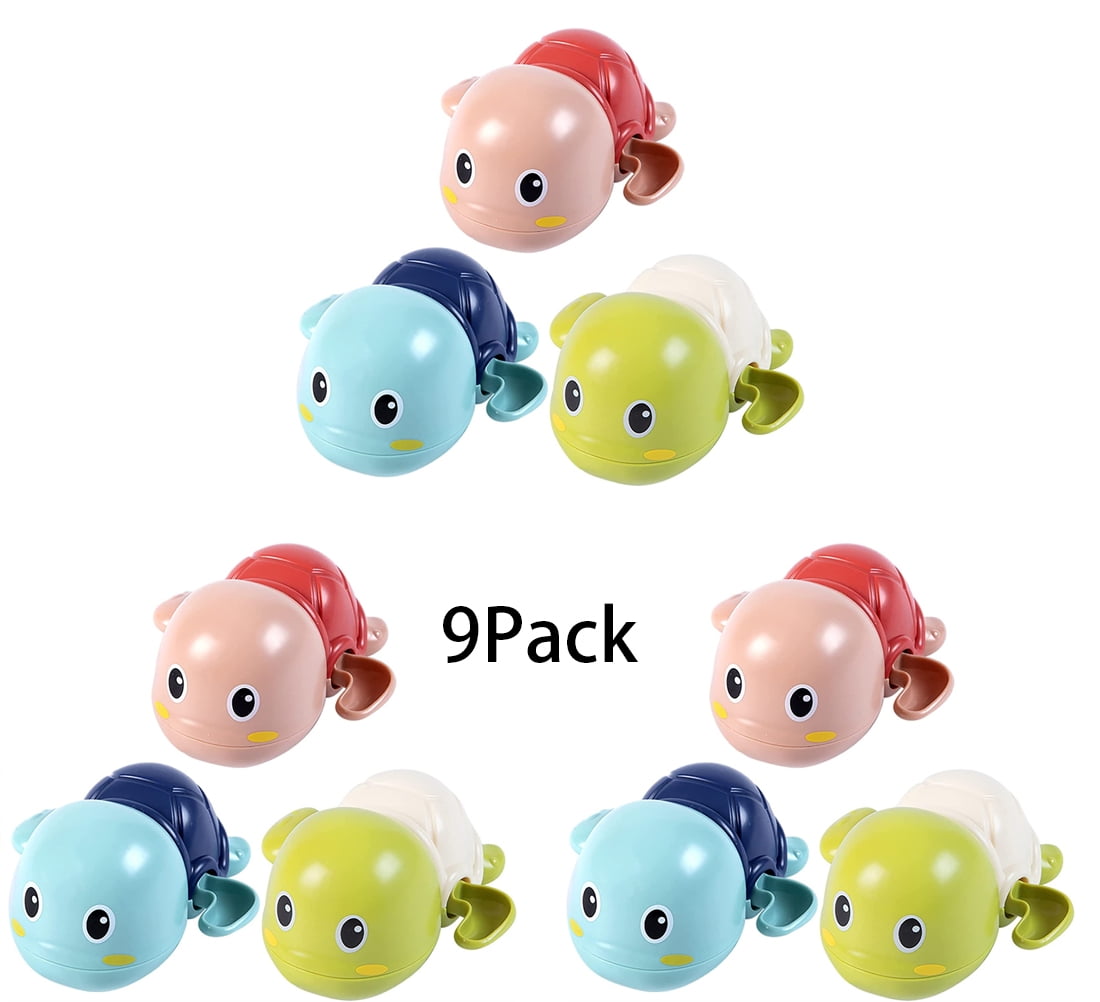 Casewin 9 Pack Baby Bath Toys for Toddlers 13 Cute