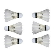 Casewin Badminton Shuttlecocks, 3Pcs Goose Feather Shuttlecocks Stable & Durable Sports Training Badminton Balls for Indoor Outdoor Game