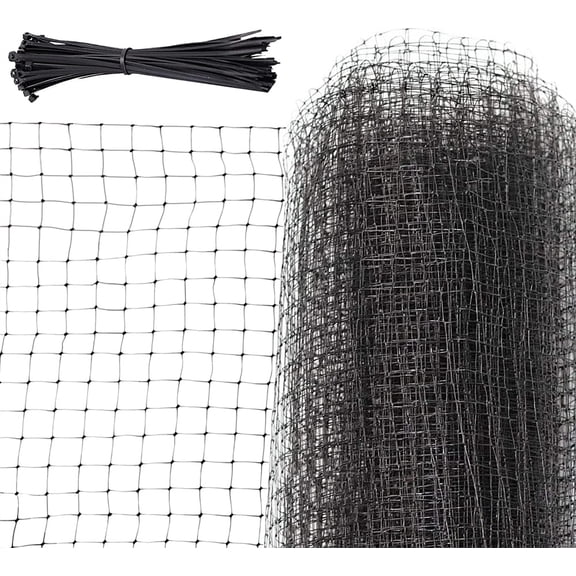 Casewin Bird Netting for Garden, 7ftx33ft Garden Bird Protective Netting, Garden Plant Netting, Reusable Fencing Mesh, Protect Grape Fruit Vegetables from Birds Deer