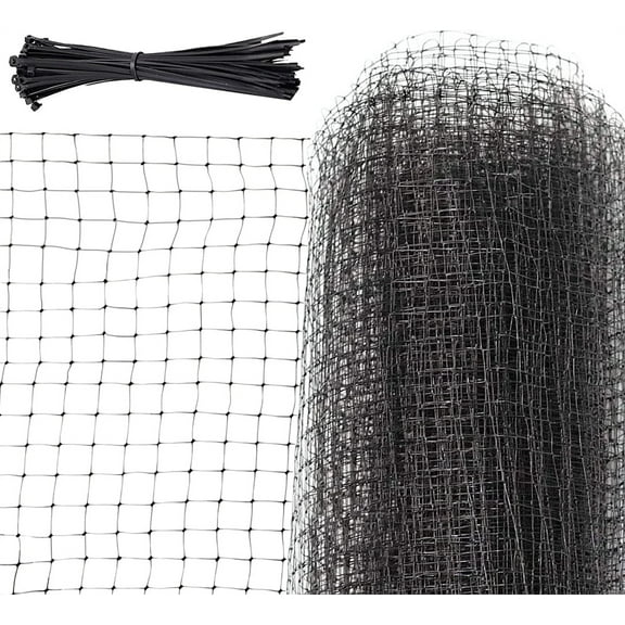 Casewin Bird Netting for Garden, 7ftx33ft Garden Bird Protective Netting, Garden Plant Netting, Reusable Fencing Mesh, Protect Grape Fruit Vegetables from Birds Deer