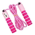 thumbnail image 1 of Casewin Children Jump Rope with Counter, Adjustable Kids Skipping Rope Jump Speed Rope for Boys Girls Fitness & Exercise(Pink), 1 of 6