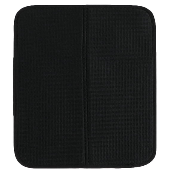Large Ultra Absorbent Dish Drying Mat 17.71''X15.74'' Bexikou 1 Pack Black Kitchen Counter Drainer Pad