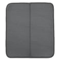 thumbnail image 1 of Dish Drying Mat,Ultra Absorbent Drying Mat for Kitchen Counter,Kitchen Counter Mat,Dishes Drainer Pads for for Dishes, Utensils, Pots and Pans, Large Size 17.71''X 15.74''(Grey), 1 of 6