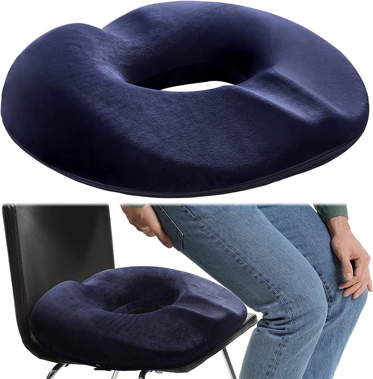 Casewin Donut Pillow Seat Cushion Orthopedic Design Tailbone & Coccyx
