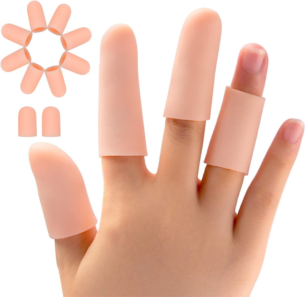 Casewin Finger Cot Gel Finger Protector Finger Brace Support Finger
