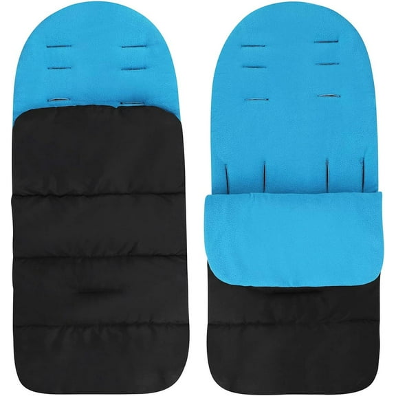 Casewin Footmuff,Baby Universal Footmuff Sleeping Bag with Adjustable Side Zips and Waterproof/Windproof Toddler Footmuff,Warm Cuddly Weather Resistant Baby Stroller Footmuff Fits Most Pushchair