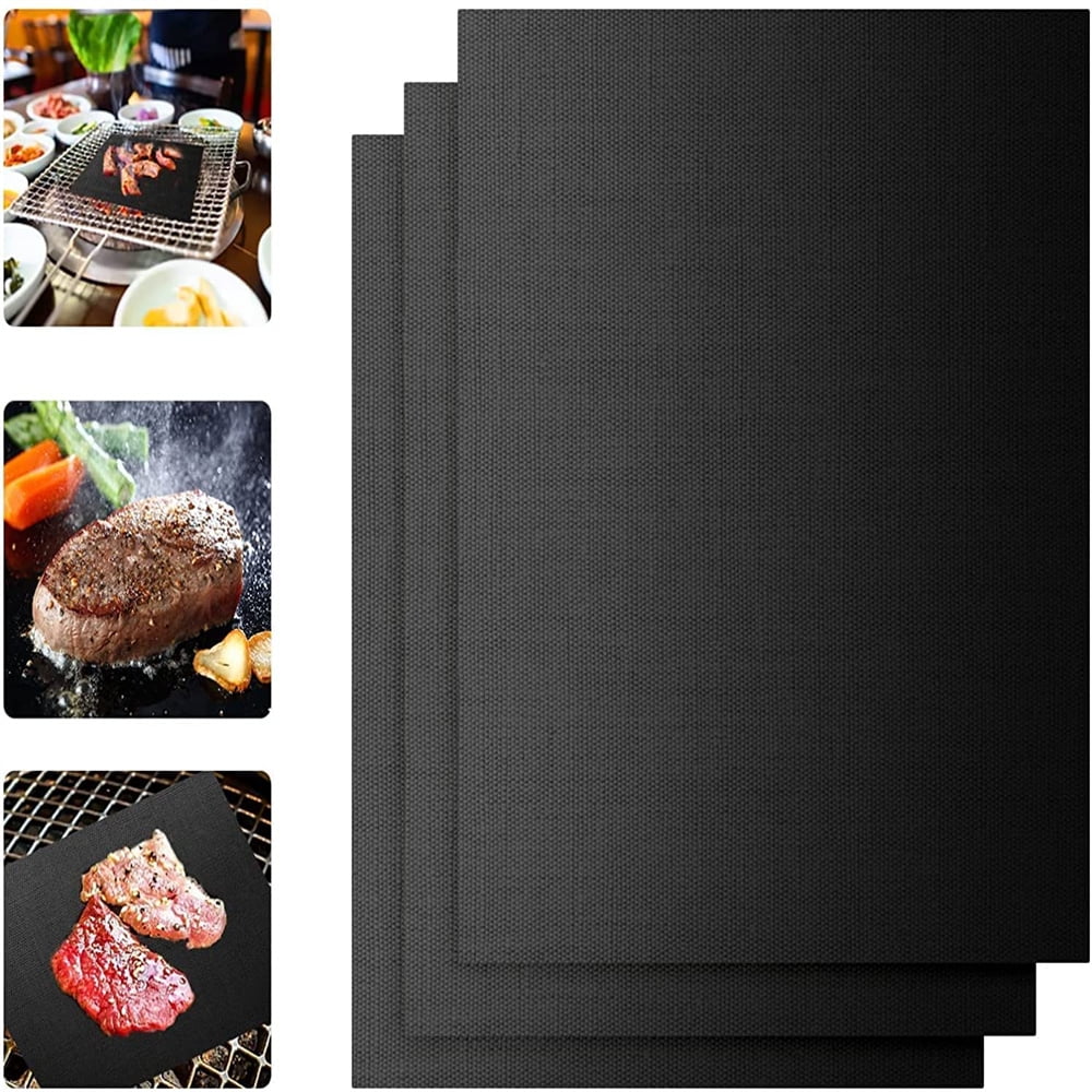 Casewin Grill Mat, 4 Pack NonStick BBQ Grill Mats, Heavy Duty