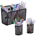 thumbnail image 1 of Casewin Magnetic Pencil Holder,3 Pack Magnetic Storage Basket Organizer,Extra Strong Magnets Pen Holder, for Your Whiteboard, Fridge, Cubicle Desks, Locker Accessories, 1 of 6