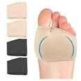thumbnail image 1 of 4 Pack Metatarsal Pads Sleeve,Bexikou Comfortable Ball of Foot Cushions with Soft Breathable,Fabric Metartarsal Foot Pads for Women and Men, 1 of 9