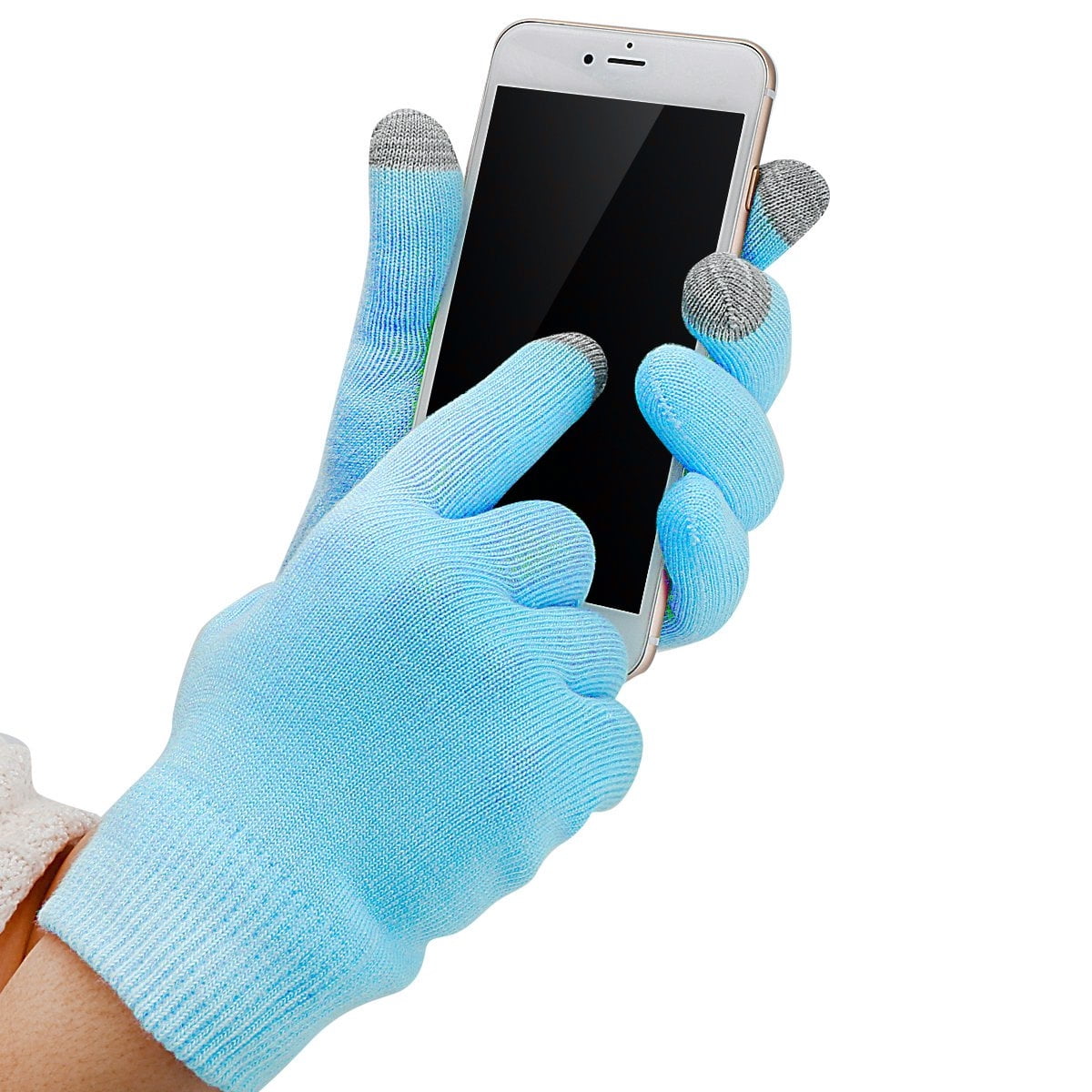 Casewin Moisturizing Gel Gloves, Touch Screen Cotton Gloves Heal Eczema