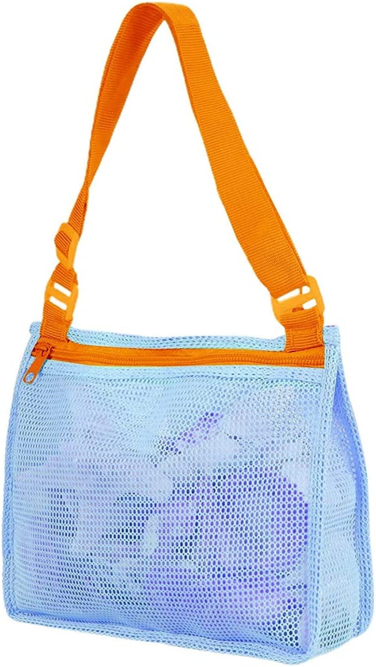 3 Pcs Beach Bag Shell Travel Accessories for Kids Mesh Organizer Bags Net  Sea The Daily Use Gifts Women Toys Miss