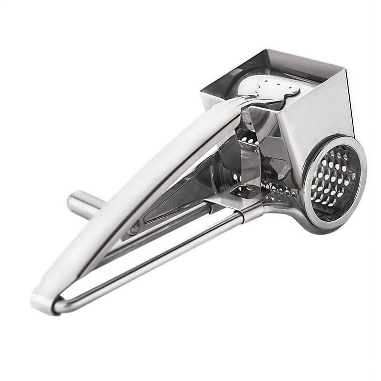Casewin Multipurpose Rotary Cheese Grater with 1 Stainless Steel