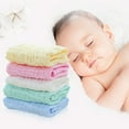 thumbnail image 1 of Casewin Newborn Baby Muslin Washcloths - Natural Organic Cotton Extra Soft Wipes - Face Towel Washcloth for Sensitive Skin- Baby Registry as Shower Gift, 5 Packs 12x12 inches 5 Colors, 1 of 8