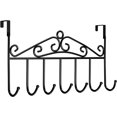 Casewin Over the Door Hooks 7Hook Rack Door Hanger Hook for Hats