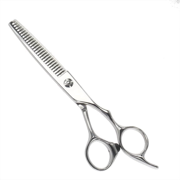 Casewin Professional Hair Thinning Scissors - Home Hair Cutting Scissors for Hairdressing, Texturizing Thinning Shears with Razor Edge - Stainless Steel Hair Cutting Scissors - Silver - 6.1inch
