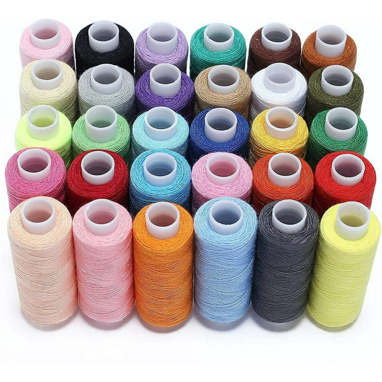 Casewin Sewing Thread Assortment Coil 30 Color 250 Yards Each