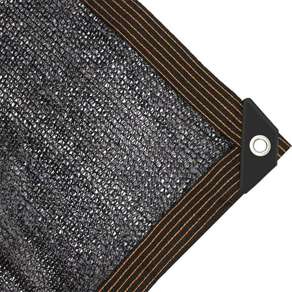 Casewin Shade Cloth Sunblock Mesh 6.5FTX6.5FT, Shade Cloth Easier to Hang, UV Resistant Shade Sun Black Net for Greenhouse Flowers Plants Patio Lawn Mesh, Greenhouse Shade Nets Cloth