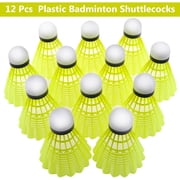 Casewin Shuttlecocks Birdies 12 Pack Nylon Badminton Shuttlecocks,Training High Speed Badminton Balls,with Great Durability Stability Suitable for Indoor Outdoor
