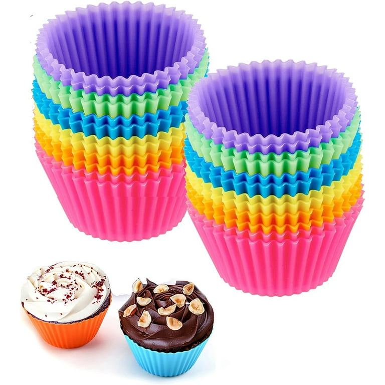 Silicone Cupcake Liners (24-Pack) Silicone Cupcake Liners (24-Pack)