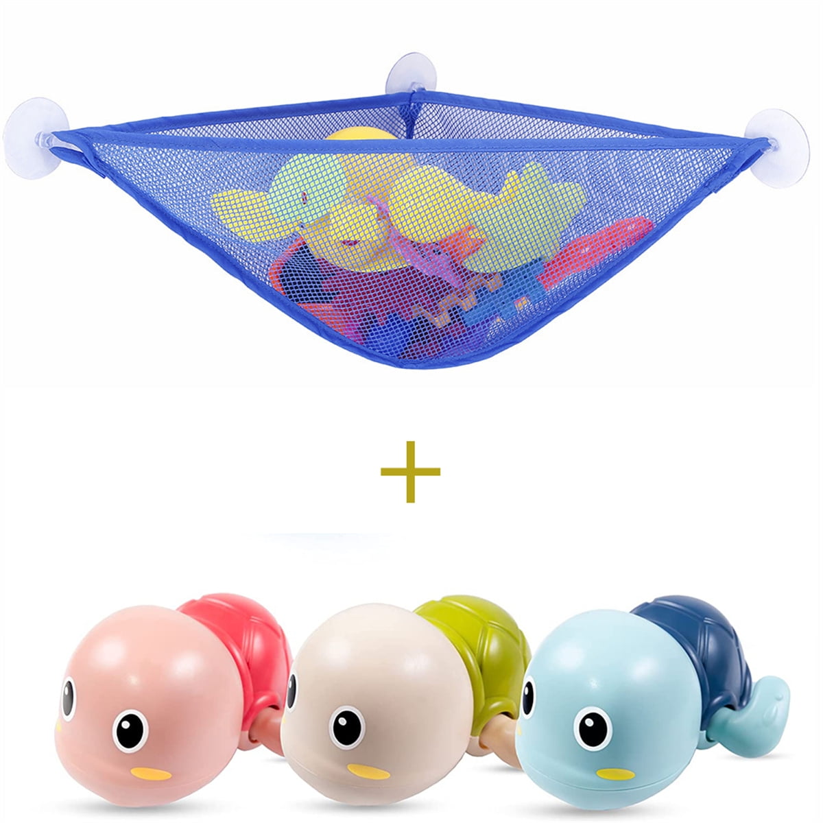 Casewin Toy Net Hammocks,Toy Hammock Corner Soft Toys Organizer, Kids