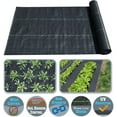 thumbnail image 1 of Casewin Weed Control Membrane 1mx15m Weed Barrier Fabric Roll Heavy Duty Landscape Fabric Breathable Ground Cover Membrane Weed Suppressant Membrane for Patios Garden Flower Bed Pathway, 1 of 7