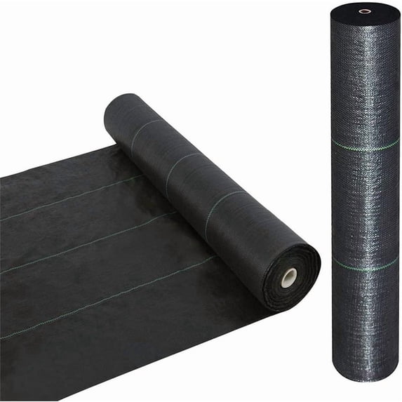 Bexikou 1×5M UV Stabilised Weed Control Fabric Heavy-Duty Ground Cover Membrane for Patios Gardens Flower Beds Landscaping