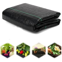 Casewin Weed Membrane, Durable Weed Control Fabric, 1×15M UV Stabilised & Water Permeable Weed Barrier Fabric, Weed Suppressant Membrane for Ground, Landscaping & Garden - Weed Control Membrane