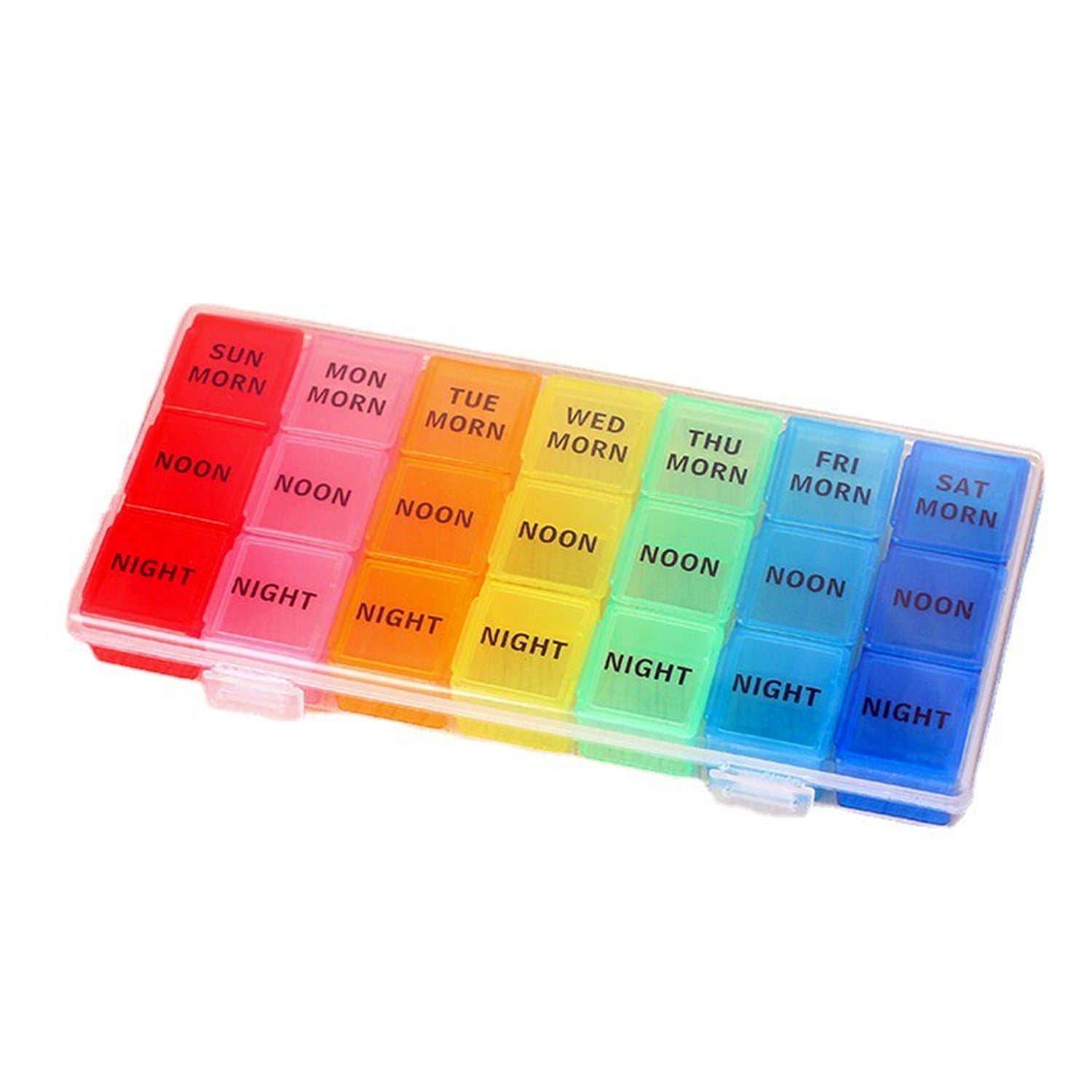 Casewin Weekly Pill Organizer, 3TimesADay 7 Day Pill Box Large