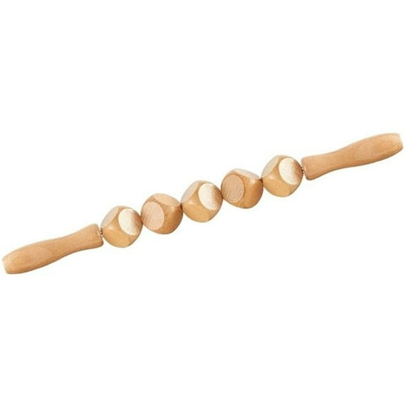 Casewin Wooden Anti Cellulite Massage,Lymphatic Drainage Massager &Wood Therapy Massage Tools,Maderoterapia,Body Sculpting Tools,Muscle Roller for Body Muscle Pain Relief 15 inches